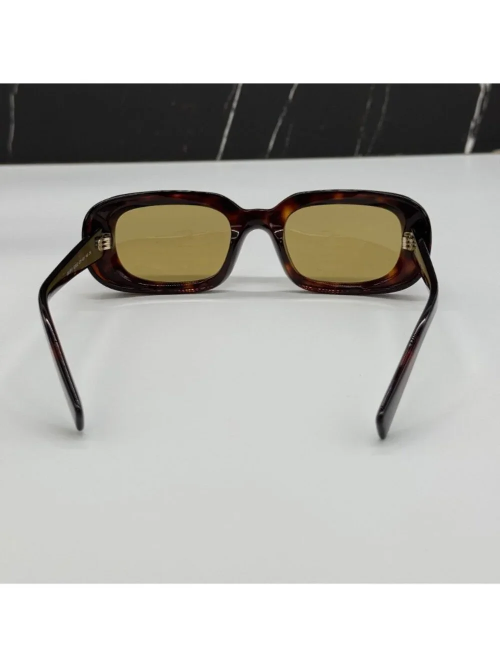 New Miu Miu SMU B13S 27L10Y Square Women Sunglasses MUB13S